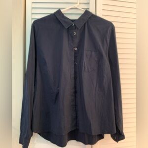 Banana Republic navy button down shirt XL